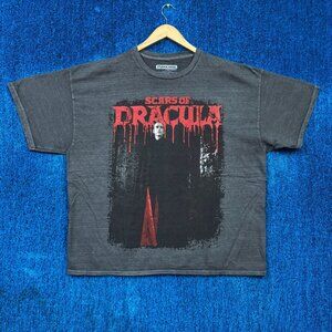 Dracula Vampire Horror Movie T-Shirt Size Extra Large